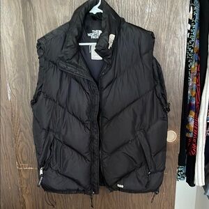 The North Face Black Puffer Vest- Men's
